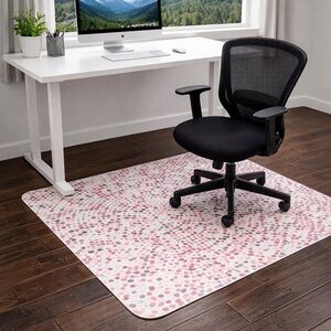 Office Depot - Decorative Chair Mat for Carpeted Floors, Hard Flooring 29" x 36"